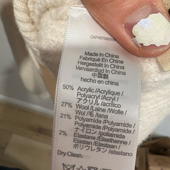 EUC- MADEWELL- MELWOOD SQUARE NECK PULLOVER SWEATER- XS - Picture 5 of 5